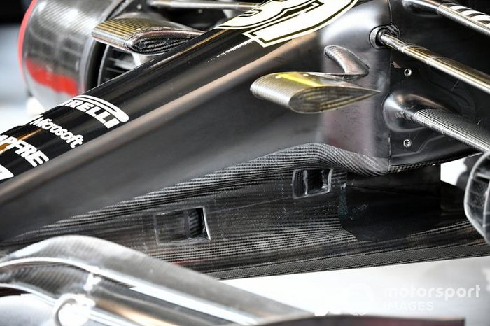 Bodywork detail on Esteban Ocon, Renault F1 Team R.S.20 