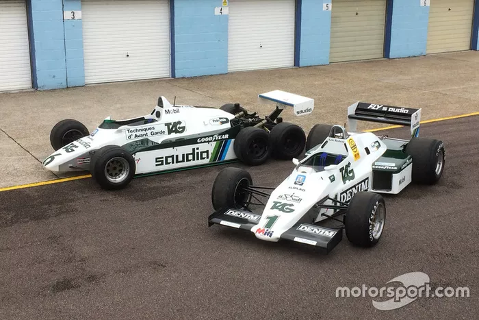 Williams FW08B (6 ruedas) y FW08C (4 ruedas)