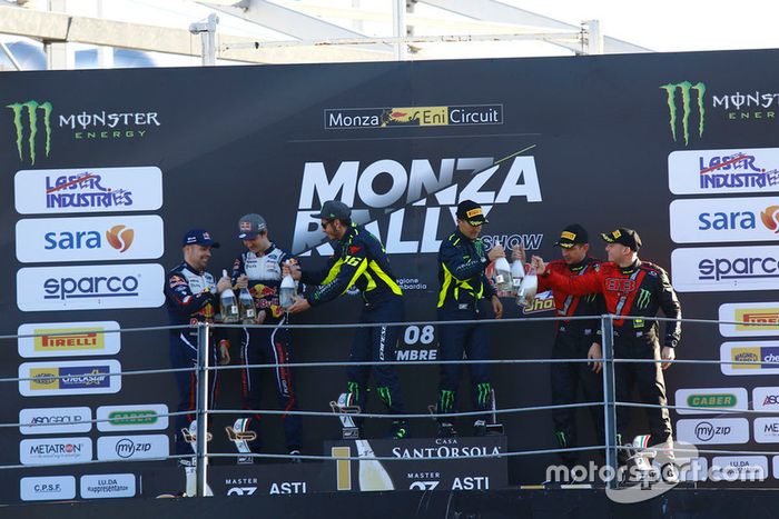 Ganador, Valentino Rossi, Carlo Cassina, Monza Rally Show