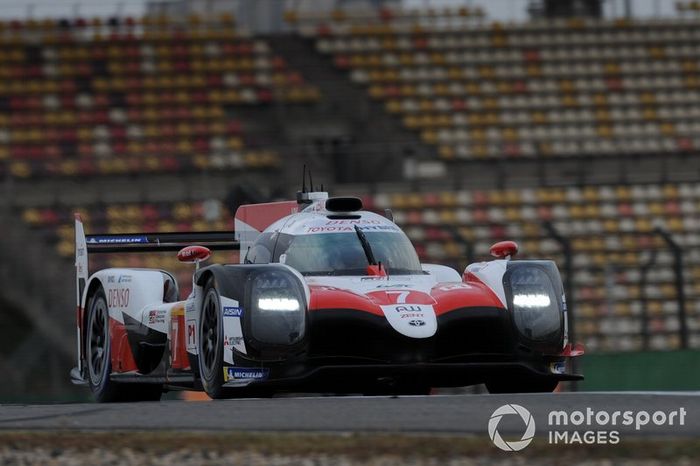 #7 Toyota Gazoo Racing Toyota TS050: Mike Conway, Kamui Kobayashi, Jose Maria Lopez 