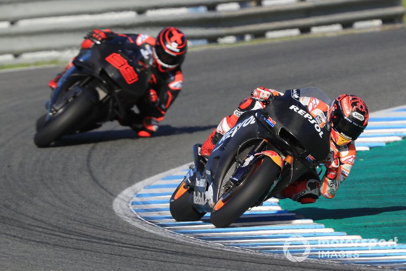 Marc Márquez et Jorge Lorenzo (Repsol Honda Team)