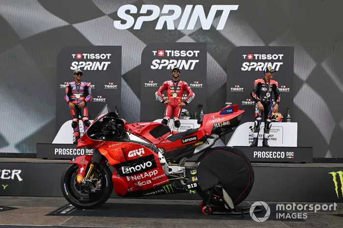 Jorge Martin, Pramac Racing, Enea Bastianini, Ducati Team, Aleix Espargaro, Aprilia Racing Team