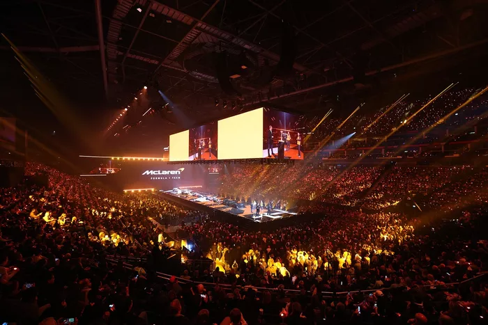 Ambiente del O2 Arena