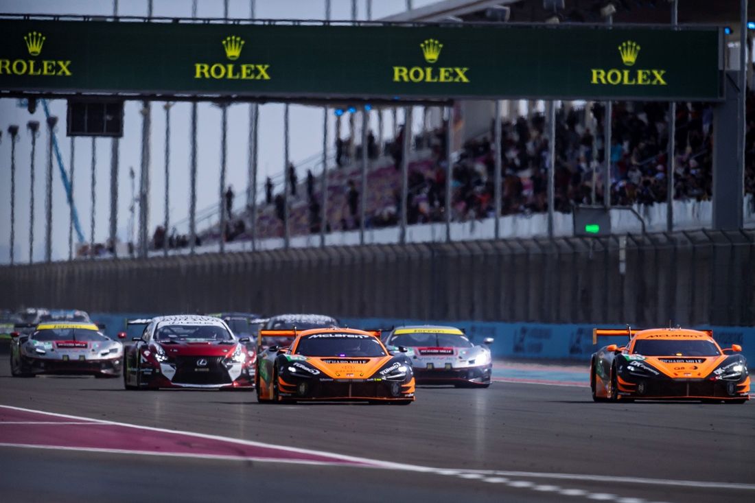 #95 United Autosports Mclaren 720S LMGT3 Evo: Darren Leung, Sean Gelael, Marino Sato