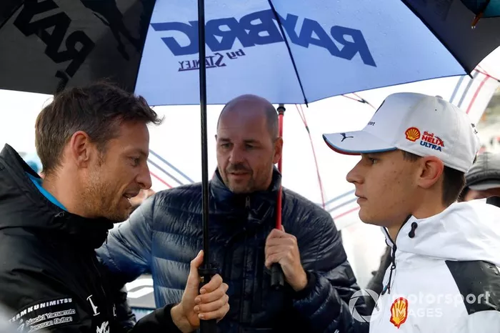 Jenson Button, Team Kunimitsu Honda e Sheldon van der Linde, BMW Team RBM