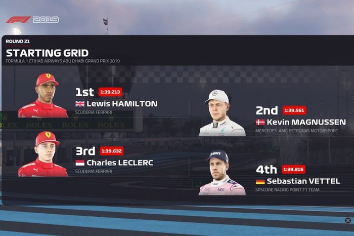 F1 2019 screenshot
