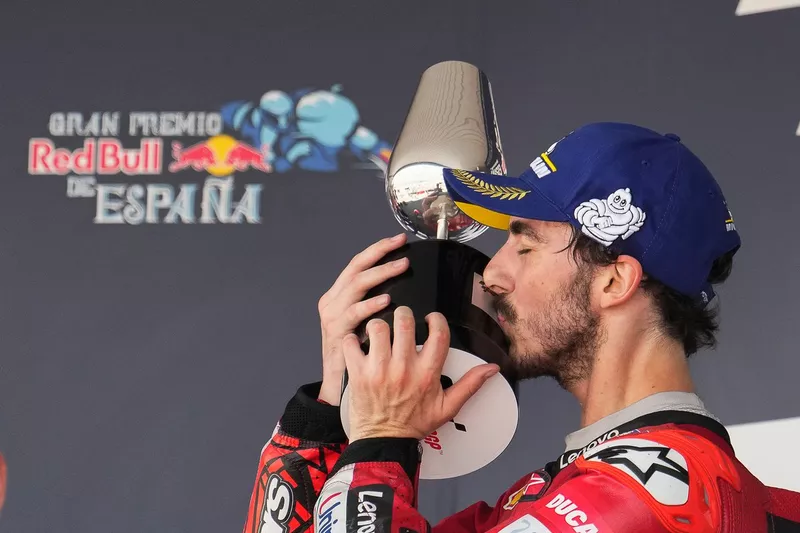 Race winner Francesco Bagnaia, Ducati Team