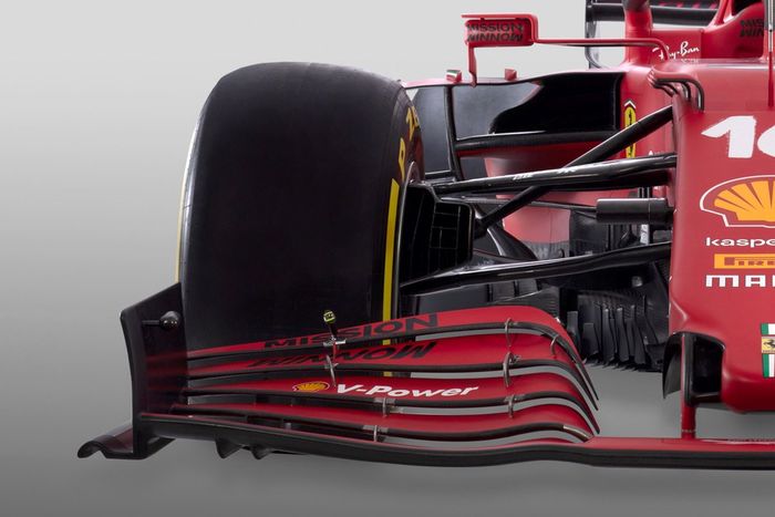 Ferrari SF21 detail  