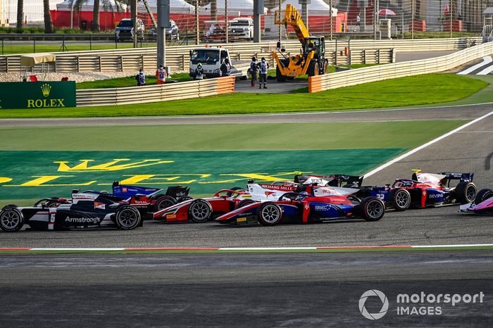 Marcus Armstrong, ART Grand Prix, Louis Deletraz, Charouz Racing System, Mick Schumacher, Prema Racing, Roy Nissany, Trident, Marino Sato, Trident 
