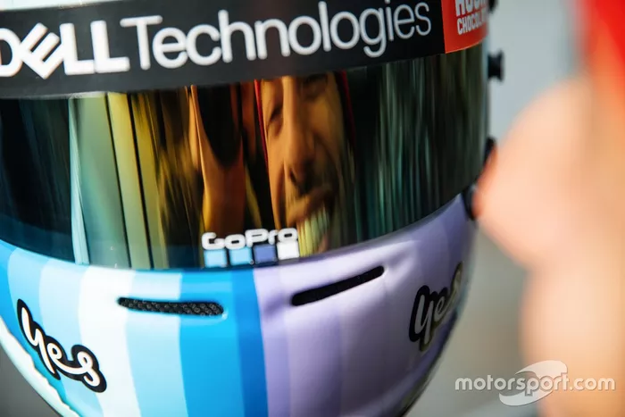 Il nuovo casco di Daniel Ricciardo, McLaren