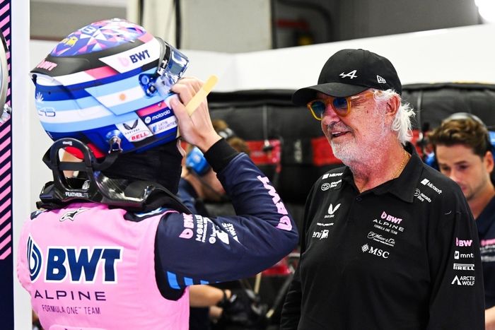Franco Colapinto, Alpine habla con Flavio Briatore, Alpine