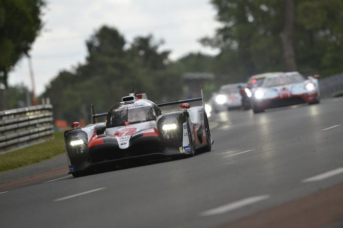 #7 Toyota Gazoo Racing Toyota TS050: Mike Conway, Kamui Kobayashi, Jose Maria Lopez