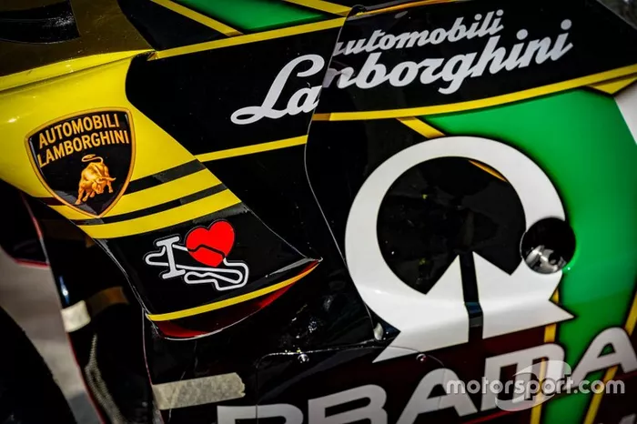 Nueva decoración Pramac Racing Lamborghini Francesco Bagnaia