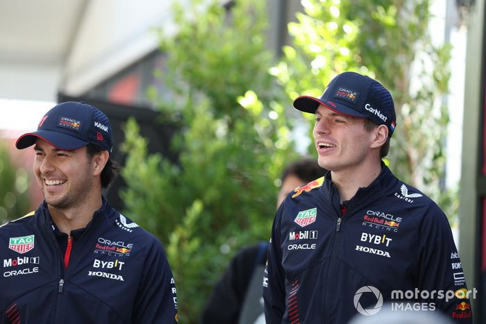 Sergio Pérez, Red Bull Racing Max Verstappen, Red Bull Racing