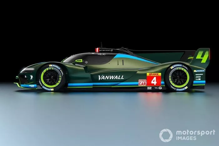 Livrea Hypercar Vanwall Racing ByKolles