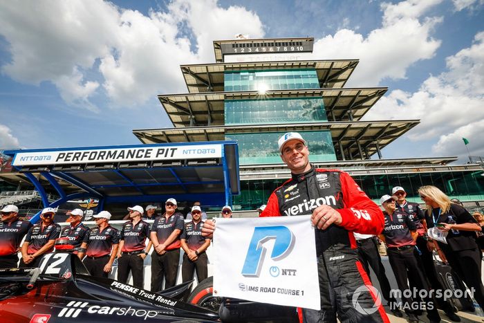 Ganador de la pole Will Power, Equipo Penske Chevrolet