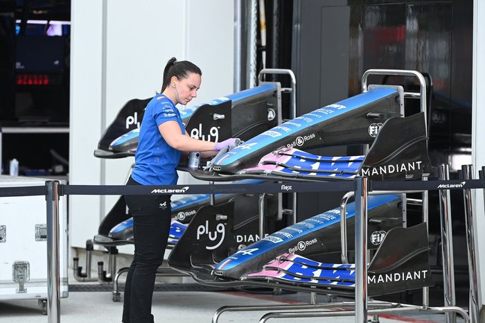 Alerón delantero del Alpine A522