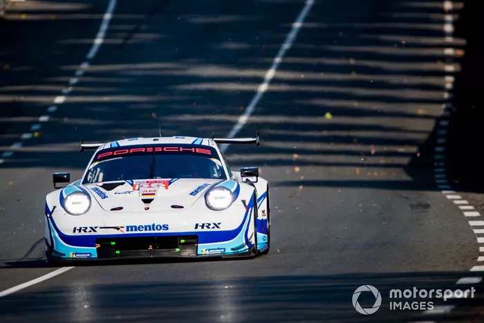 #56 Team Project 1 Porsche 911 RSR: Egidio Perfetti, Larry Ten Voorde, Matteo Cairoli