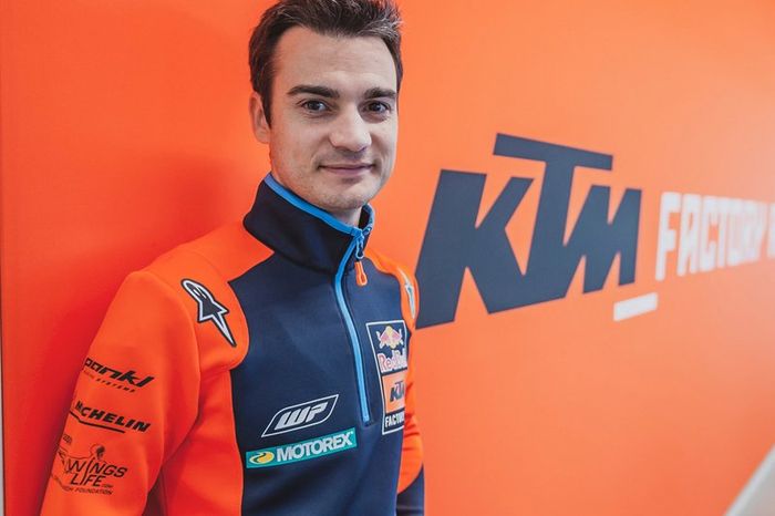 Dani Pedrosa, Red Bull KTM Factory Racing piloto de prueba