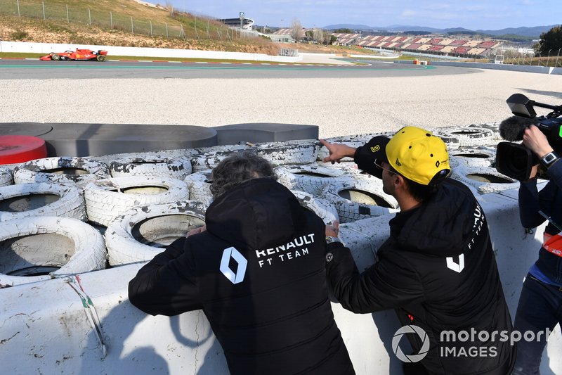 Даніель Ріккардо, Renault F1 Team, радник Renault F1 Team Ален Прост, Шарль Леклер, Ferrari SF90