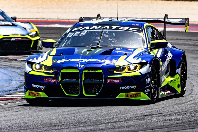 #46 Team WRT, BMW M4 GT3: Valentino Rossi, Maxime Martin 