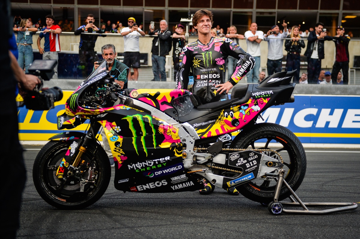 Fotogallery MotoGP | La livrea speciale di Fabio Quartararo per Le Mans ...