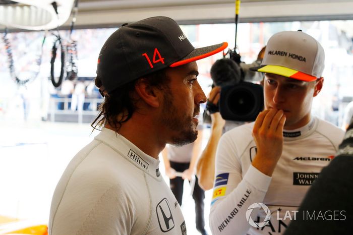 Fernando Alonso, McLaren, Stoffel Vandoorne, McLaren