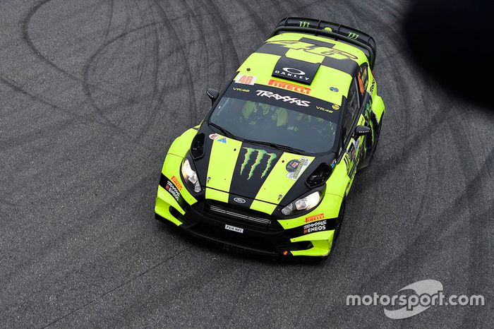 Valentino Rossi, Carlo Cassina, Ford Fiesta
