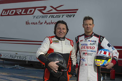 Макс Пухер, Александр Вурц перед тестами World RX Team Austria Ford Fiesta