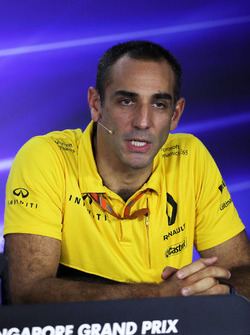 Cyril Abiteboul, Renault Sport F1 Managing Direktörü, basın toplantısında