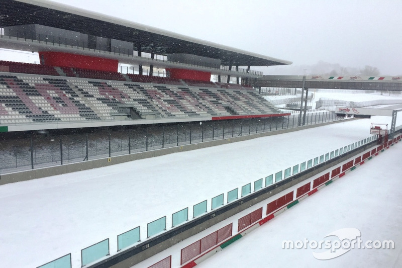 Autodromo del Mugello innevato