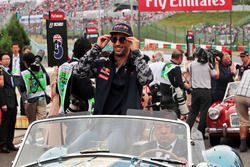 Daniel Ricciardo (AUS) Red Bull Racing on the drivers parade