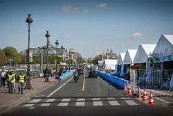 ePrix di Parigi, box e pit lane