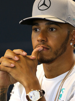 Lewis Hamilton, Mercedes AMG F1 Team at FIA Press Conference