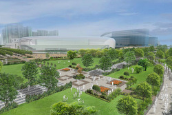 Rendering Kai Tak Sports Park