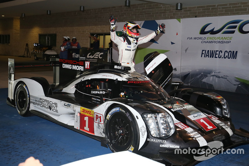 Sieger: #1 Porsche Team, Porsche 919 Hybrid: Timo Bernhard, Mark Webber, Brendon Hartley