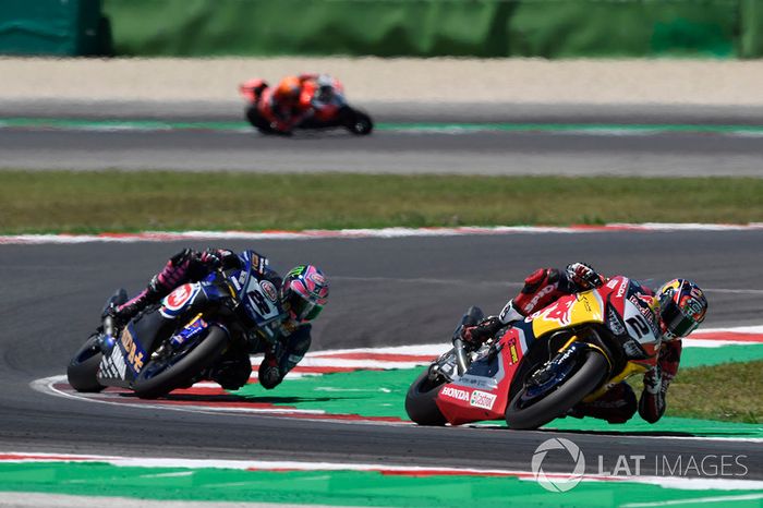 Leon Camier, Honda WSBK Team, Alex Lowes, Pata Yamaha