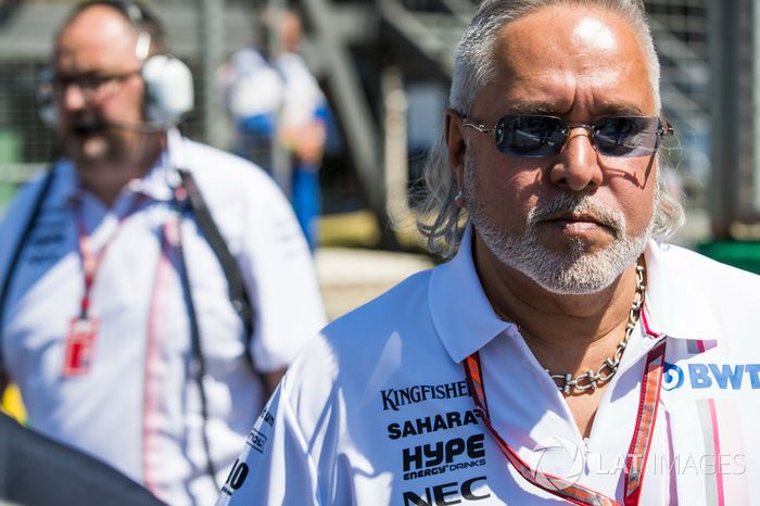 Vijay Mallya, Team Principal y Director General, Force India
