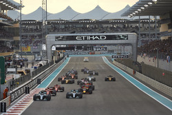 Valtteri Bottas, Mercedes AMG F1 W08, Lewis Hamilton, Mercedes AMG F1 W08, Sebastian Vettel, Ferrari SF70H, Daniel Ricciardo, Red Bull Racing RB13, Kimi Raikkonen, Ferrari SF70H, Max Verstappen, Red Bull Racing RB13