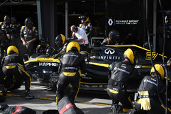 Nico Hulkenberg, Renault Sport F1 Team R.S. 18 au stand