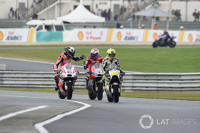 Andrea Dovizioso, Ducati Team, Scott Redding, Pramac Racing