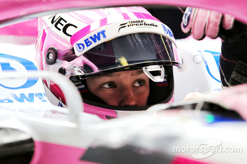 2018 год. Тесты с Force India в Барселоне