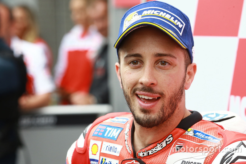 Ganador de la pole Andrea Dovizioso, Ducati Team