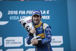 Podium: Race winner Nicolas Prost, Renault e.Dams
