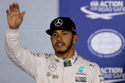 Polesitter Lewis Hamilton, Mercedes AMG F1 Team
