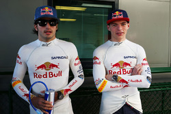 Carlos Sainz Jr., Scuderia Toro Rosso en Max Verstappen, Scuderia Toro Rosso