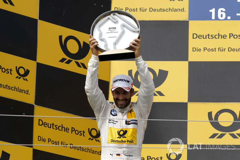 Подіум: друге місце Тім Глок, BMW Team RMG, BMW M4 DTM