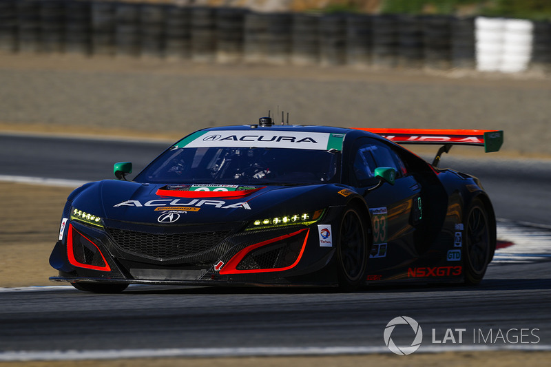 #93 Michael Shank Racing Acura NSX: Енді Лаллі, Кетрін Легг
