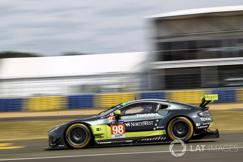 #98 Aston Martin Racing Aston Martin Vantage: Paul Dalla Lana, Pedro Lamy, Mathias Lauda