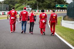 Sebastian Vettel, Ferrari y Antonio Giovinazzi, Ferrari